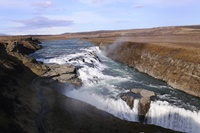 Gulfoss - 2 gewaltige Wasserfälle in einem 